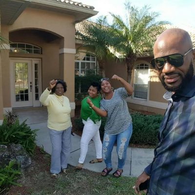 Selfie with some of my customers that I took to Sarasota Florida over the weekend to check out the area.. They Love Sarasota and are now proud owners of quarter acre land.